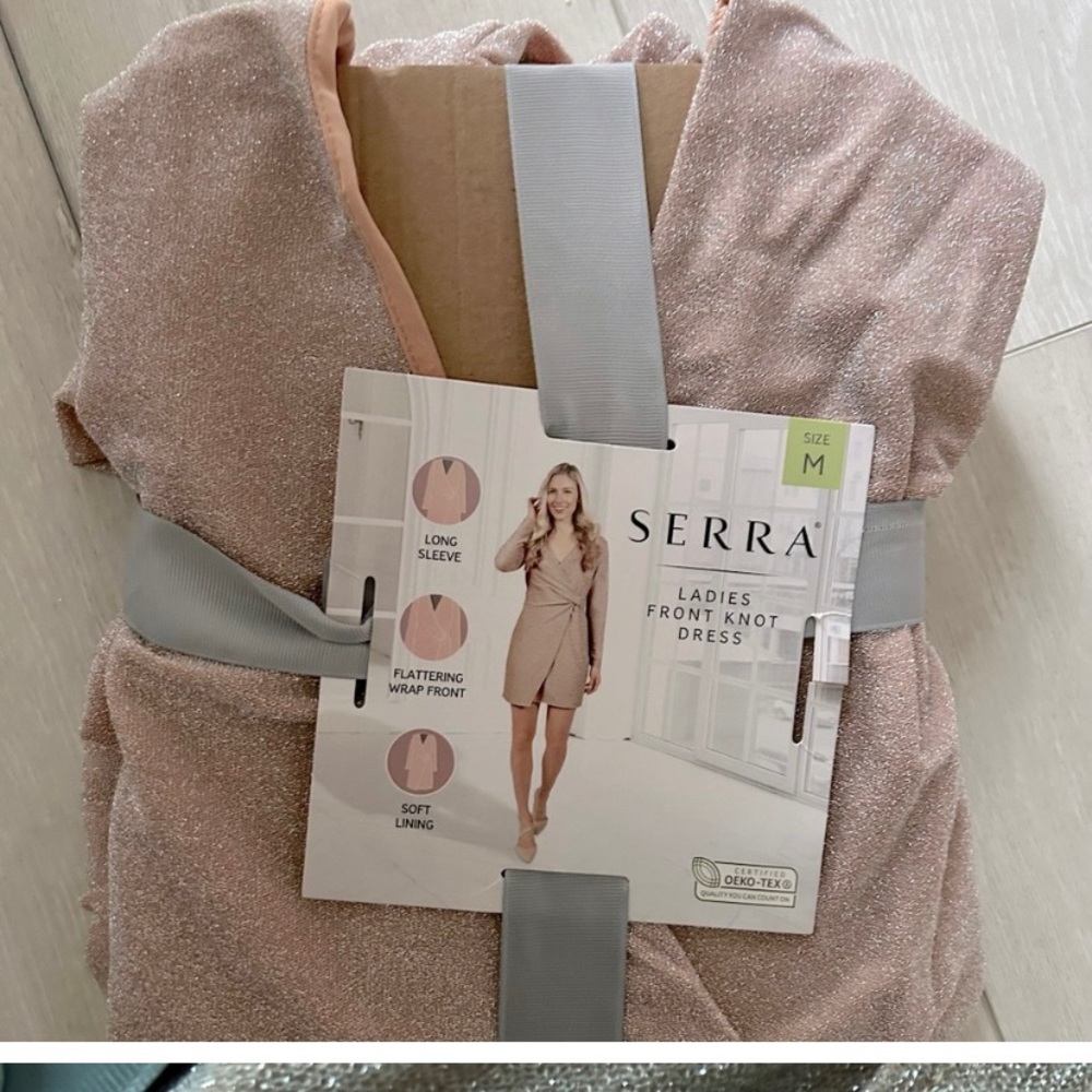 Serra (aldi) knot sparkle dress - never worn